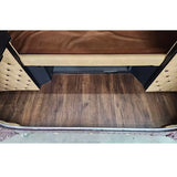 Peterbilt 379 63" Sleeper Dark Brown Vinyl Plank Wood Flooring for Peterbilt 379 Without SubWoofer