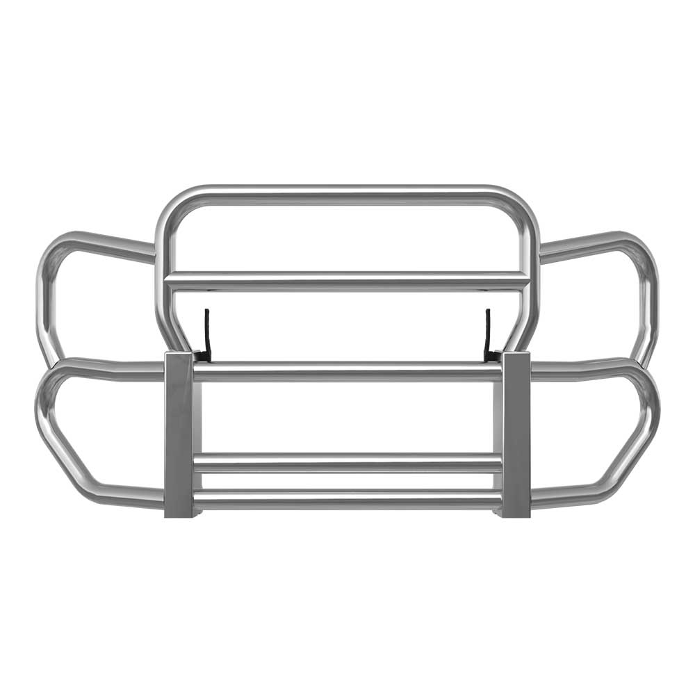 HERD Polished Stainless Coat Grille Guard Gen 4 for Freightliner Cascadia Gen 4, Western Star 57X SBA