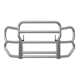 HERD Polished Stainless Coat Grille Guard Gen 4 for Freightliner Cascadia Gen 4, Western Star 57X SBA