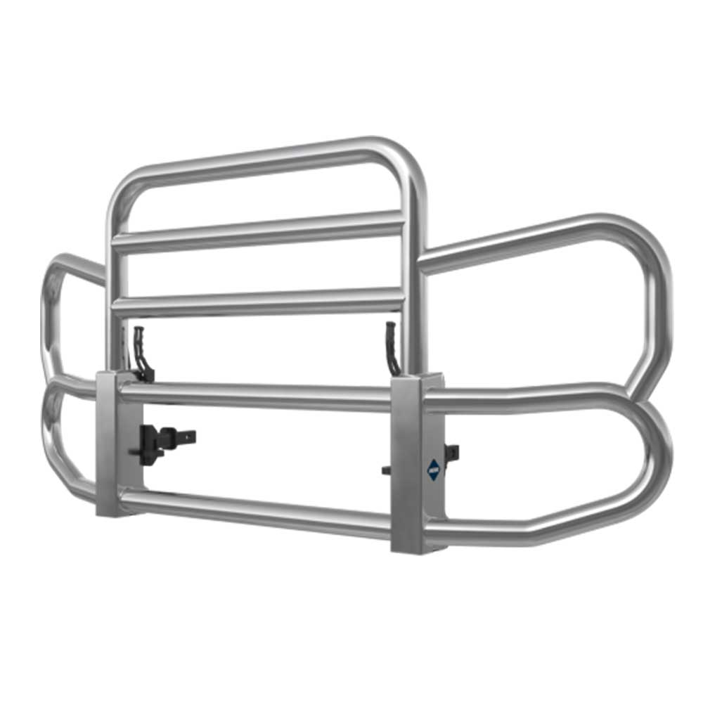 HERD Polished Stainless Steel Grille Guard Gen 4 for Peterbilt 579
