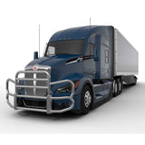 HERD Polished Stainless Steel Grille Guard Gen 4 for Peterbilt 579