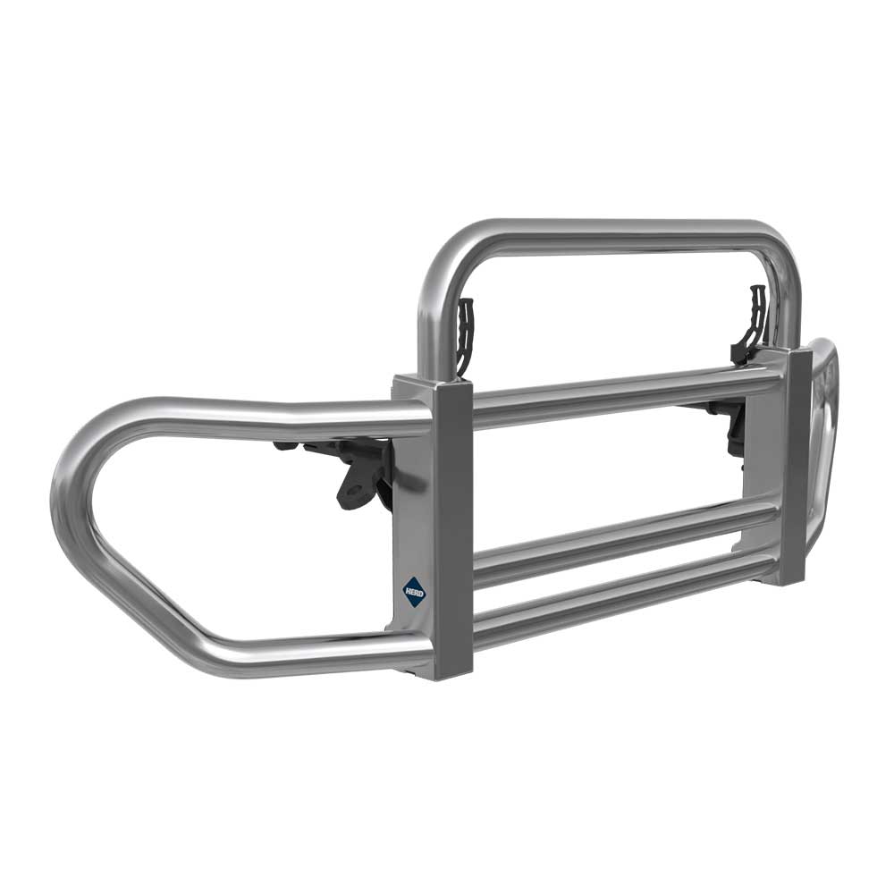 HERD Polished Stainless Grille Guard Gen 4 for FL Cascadia Gen 5