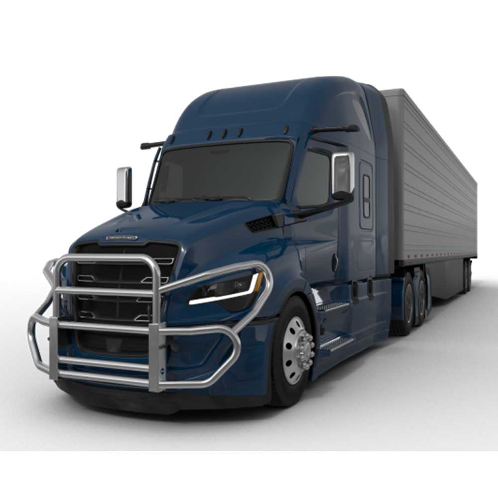 HERD Polished Stainless Grille Guard Gen 4 for FL Cascadia Gen 5