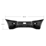 Freightliner Cascadia 2008-17 Three Piece Bumper with Fog Light Cutouts