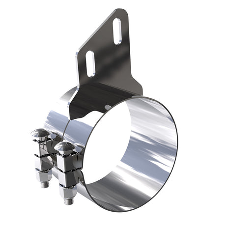 Peterbilt 5"D x 4"W heavy duty exhaust clamp for semi trucks