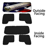 Kenworth DayLite ZenEclipse Blackout Window Covers with We The People Flag
