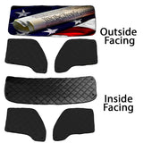 Kenworth ZenEclipse Blackout Window Covers with We The People Flag