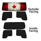 Kenworth DayLite ZenEclipse Blackout Window Covers with Canada Flag