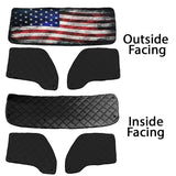 Kenworth T680,T880,W990 ZenEclipse Old Glory Blackout Window Covers