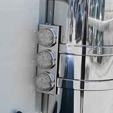 Peterbilt 589 Short Watermelon Front Air Cleaner Light Bar