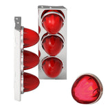 Peterbilt 589 Short GLO Watermelon Rear Air Cleaner Light Bar