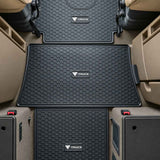 Volvo VNL 730/780, 2004–2018 Black 5 Piece Rubber Floor Mat Set