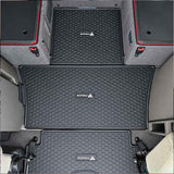 Volvo VNL 730/780, 2004–2018 Black 5 Piece Rubber Floor Mat Set