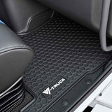 Volvo VNL 630 & 670 2004–2018 Black 5 Piece Rubber Floor Mat Set