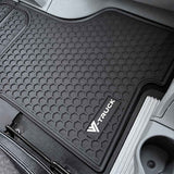 Kenworth T680 Black Rubber 4 Piece Floor Mat Set