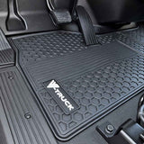 Peterbilt 579 Black Rubber 4 Piece Floor Mat Set