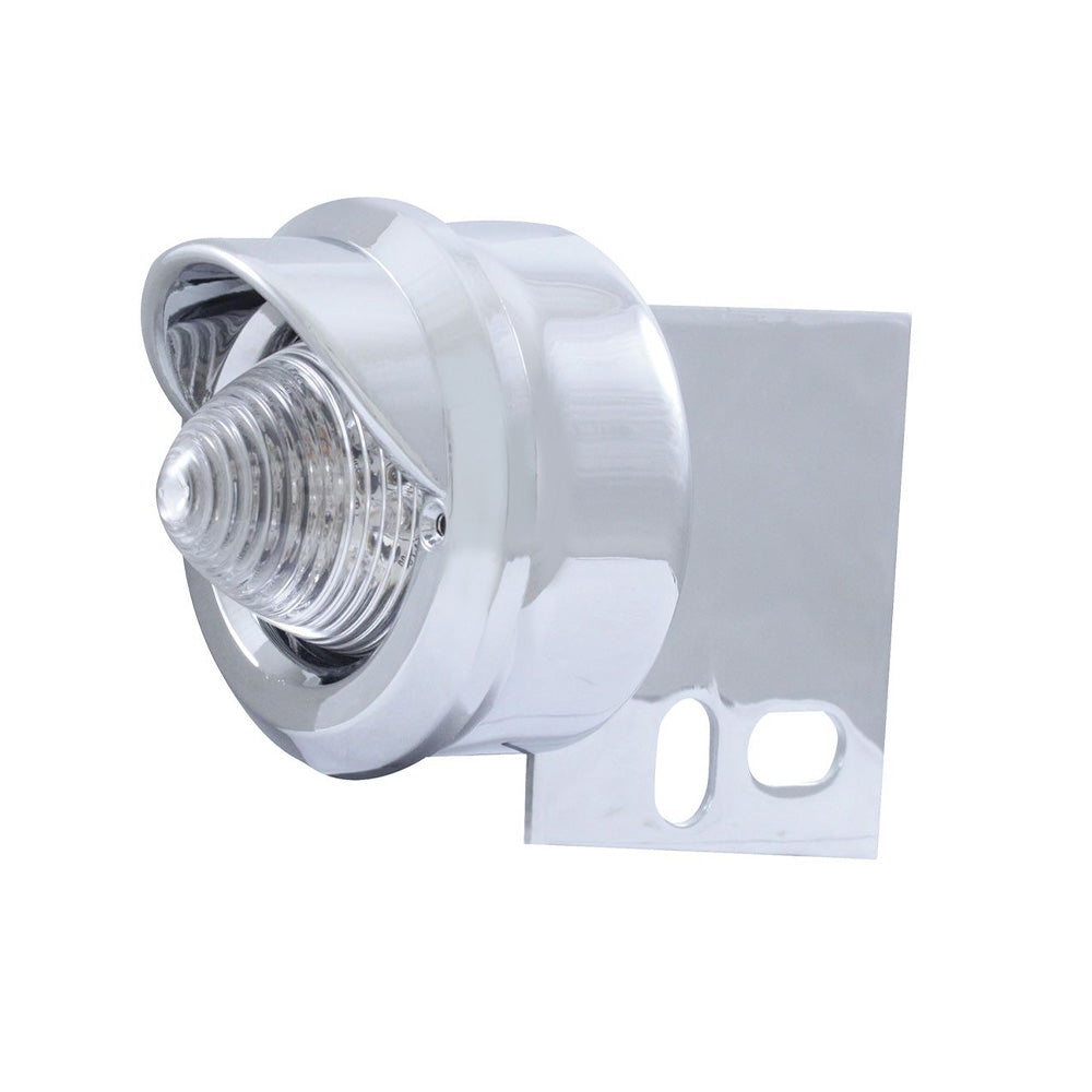 9 LED Beehive Mud Flap Hanger End Light with Visor