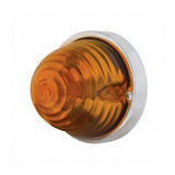Amber Glass Beehive Flush Mount Kit with 1157 bulb