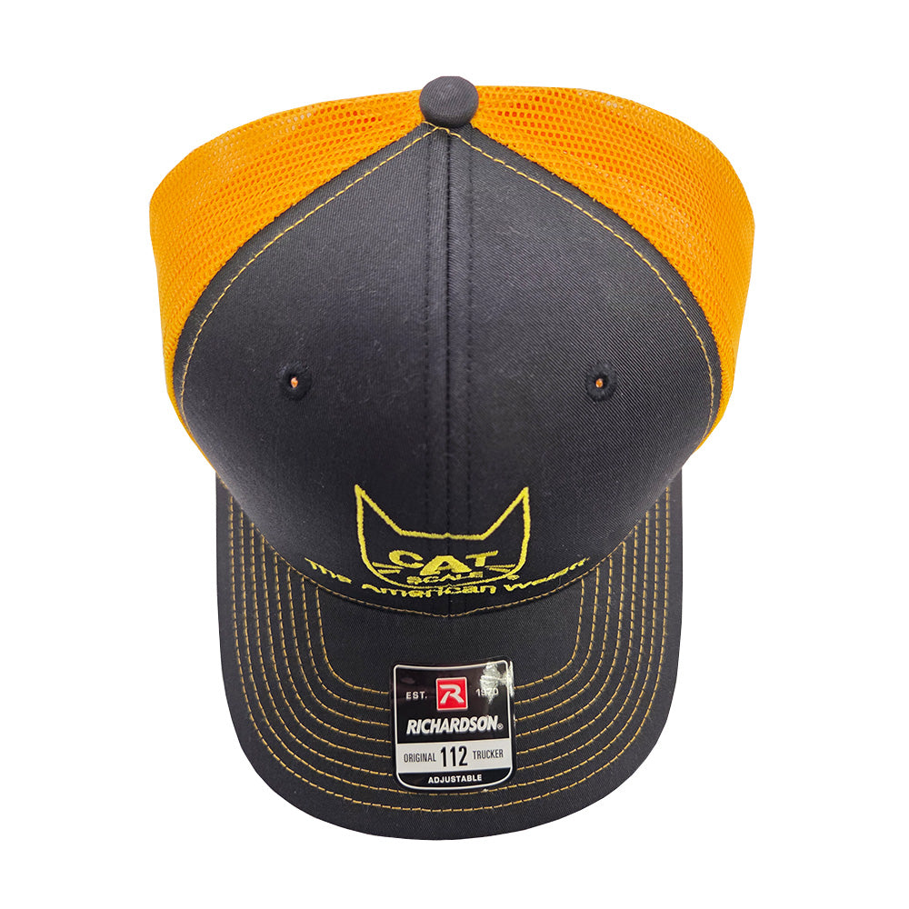 CAT Scale American Weigh Snap Back Richardson Hat