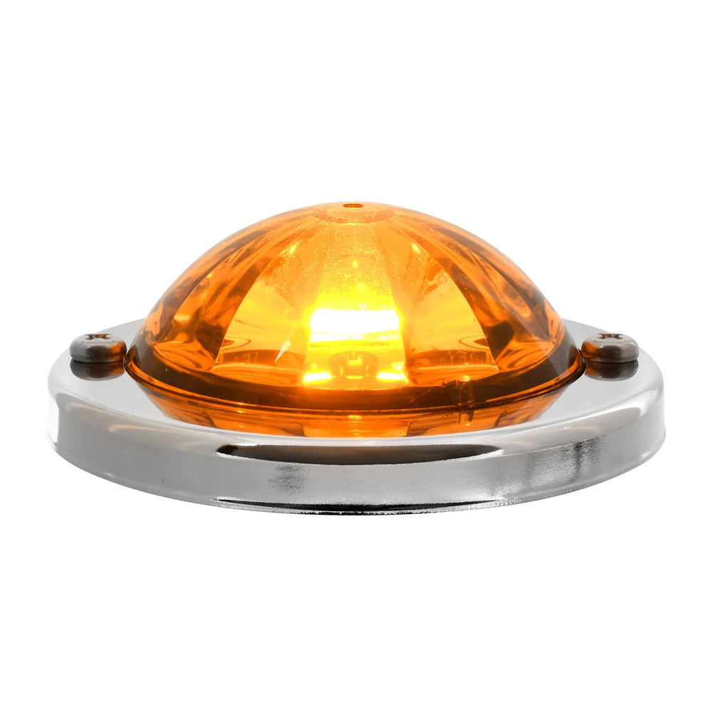 Mini Super Star Watermelon Light with Stainless Steel Bezel