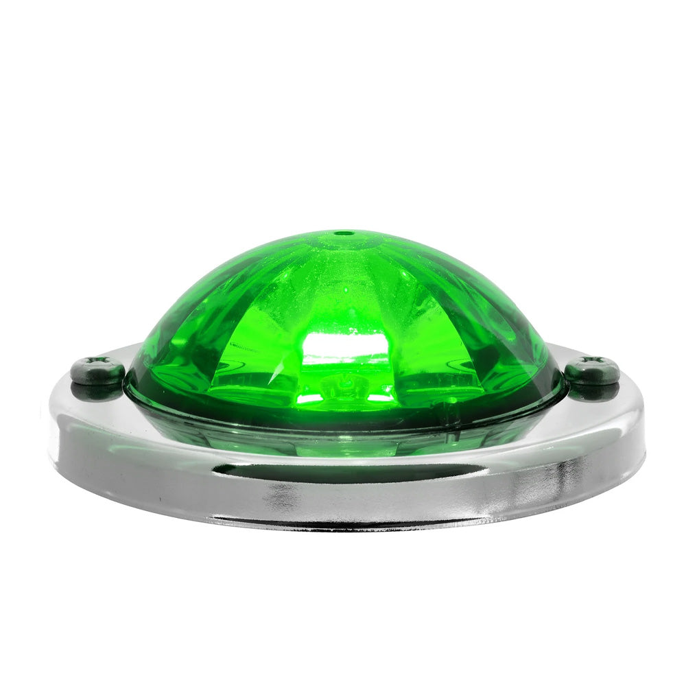 Mini Super Star Watermelon Light with Stainless Steel Bezel