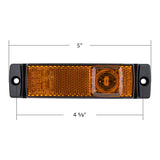5" Amber 3 LED Side Marker Light for 2015-2026 Kenworth T880