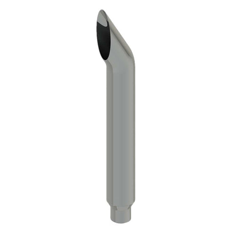 7"-5"D X 68"L short 30 top chrome one-piece stack