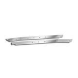 Western Star Stainless Steel Set Forward Axle Cab Panels With Seven 3/4" Clear Amber Lights