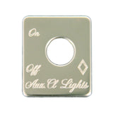 Peterbilt 359, 379 Toggle Switch Plates