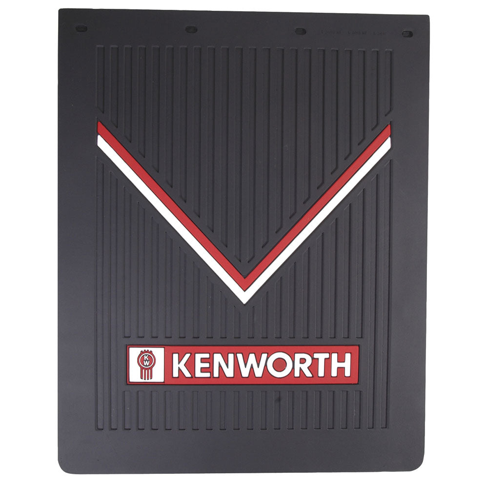 24"W x 30"L Black Rubber Kenworth Mud Flap (EA)