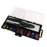 Solderless Wiring Kit with Crimping Tool and 100 Wiring Terminals