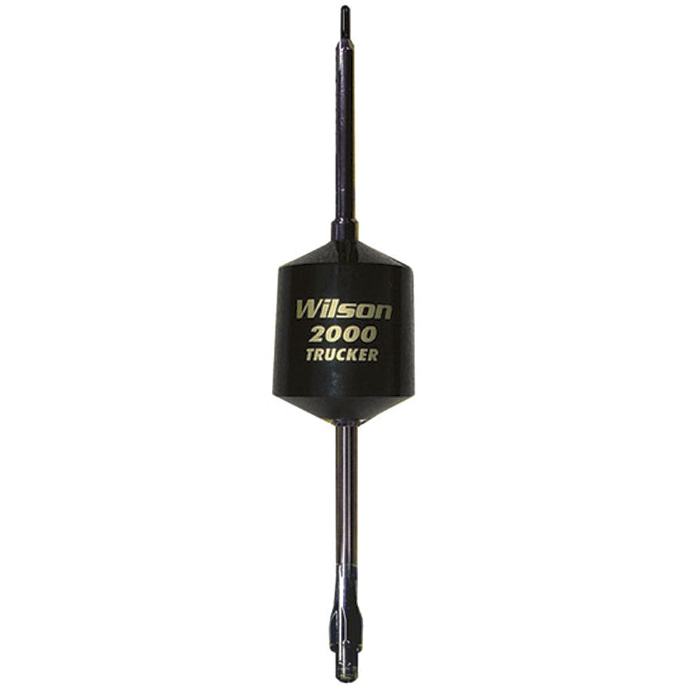 Wilson T2000 Black CB Antenna 5" Shaft 49" Whip