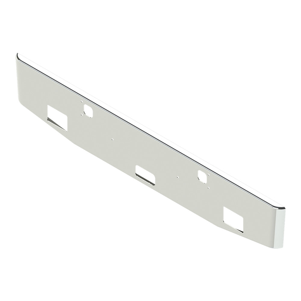 Kenworth W900L 16-Inch Tapered Chrome Bumper