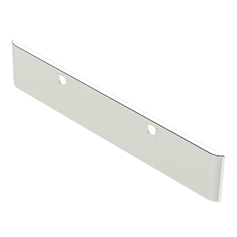 Kenworth W900L 18-Inch Texas Square Chrome Bumper
