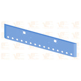 Kenworth W900L 18-Inch Texas Square Chrome Bumper