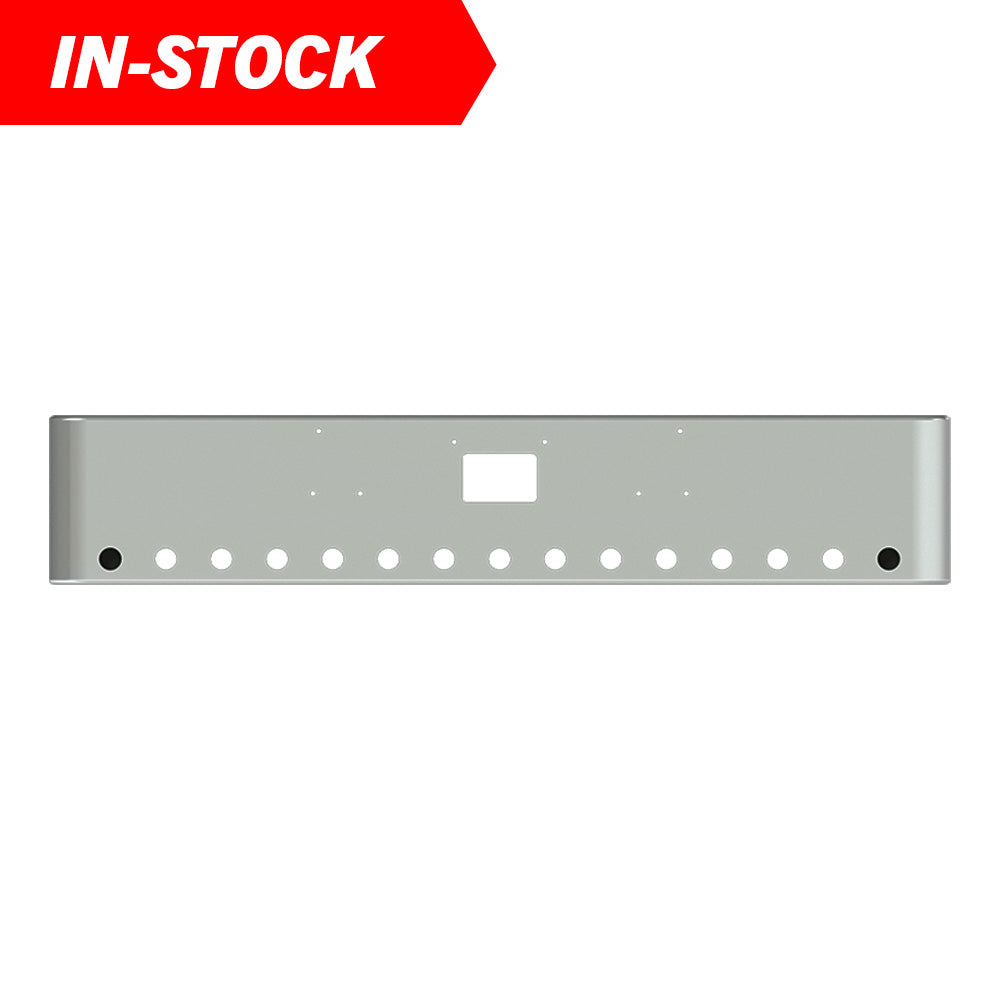 Peterbilt 378, 379 18" Texas Square Chrome Bumper