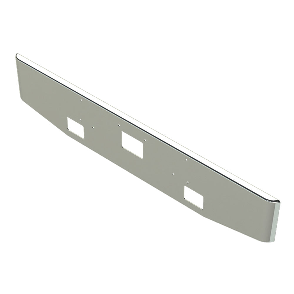 Peterbilt 378, 379 16" Tapered Chrome Bumper