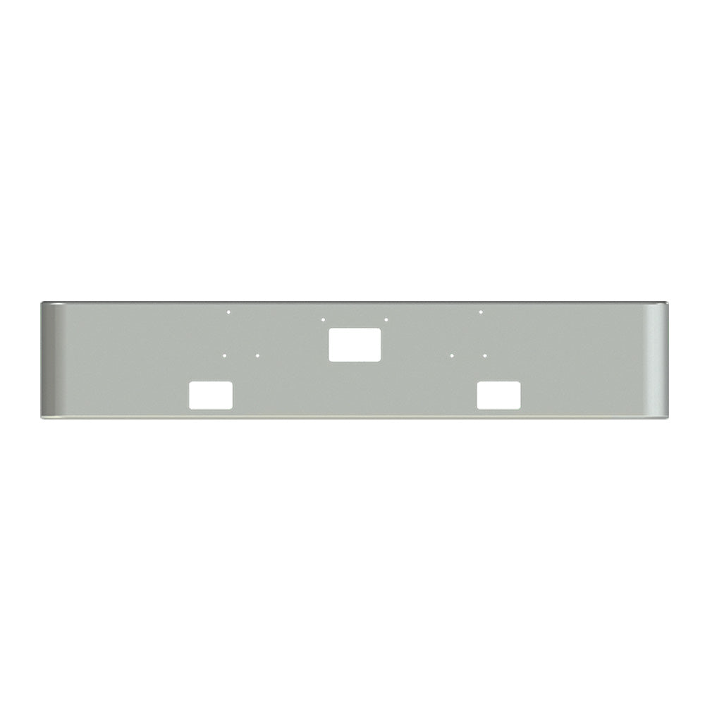 Peterbilt 378, 379 18" Texas Square Chrome Bumper