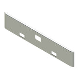Peterbilt 378, 379 18" Texas Square Chrome Bumper