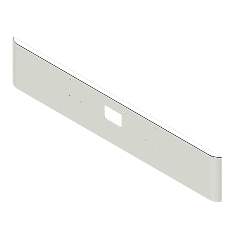 18" Texas Square Chrome Bumper for Peterbilt 357, 378, 379