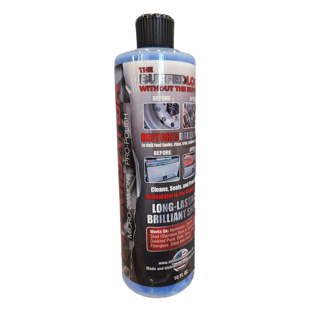 Intimidator Pro Polish Blue 16oz.