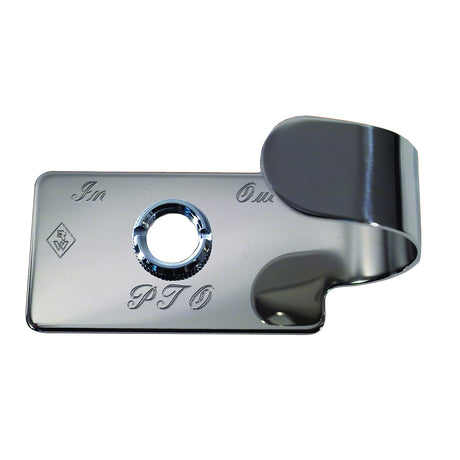 Peterbilt power takeoff switch guard for semi trucks