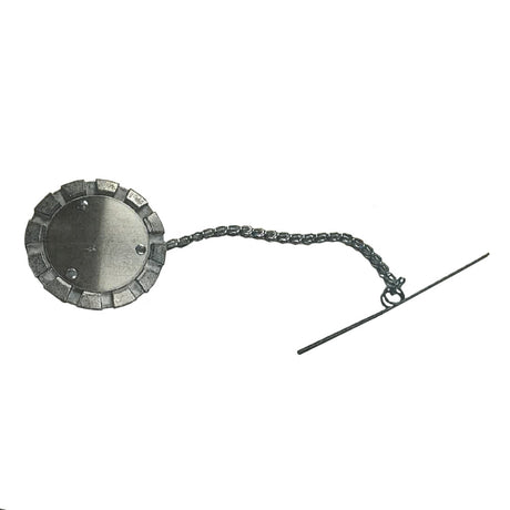 3" Kenworth non-locking fuel cap for semi trucks