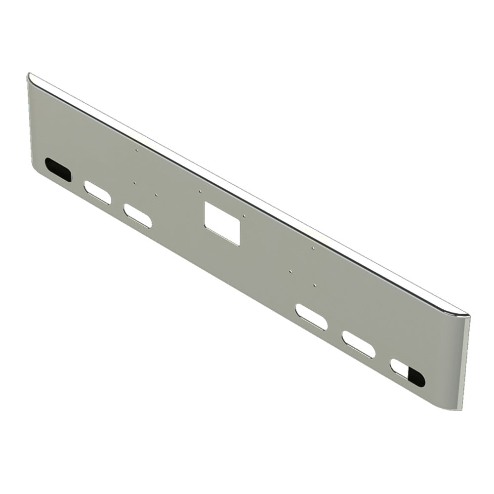 Peterbilt 378, 379 18" Texas Square Chrome Bumper