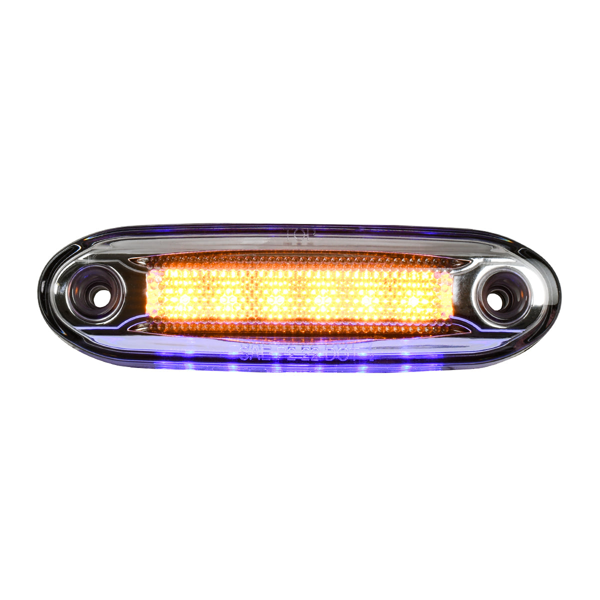 5 1/8" Rectangle LED Marker Light with Under Glow