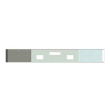Freightliner 12" Texas Square Chrome Bumper