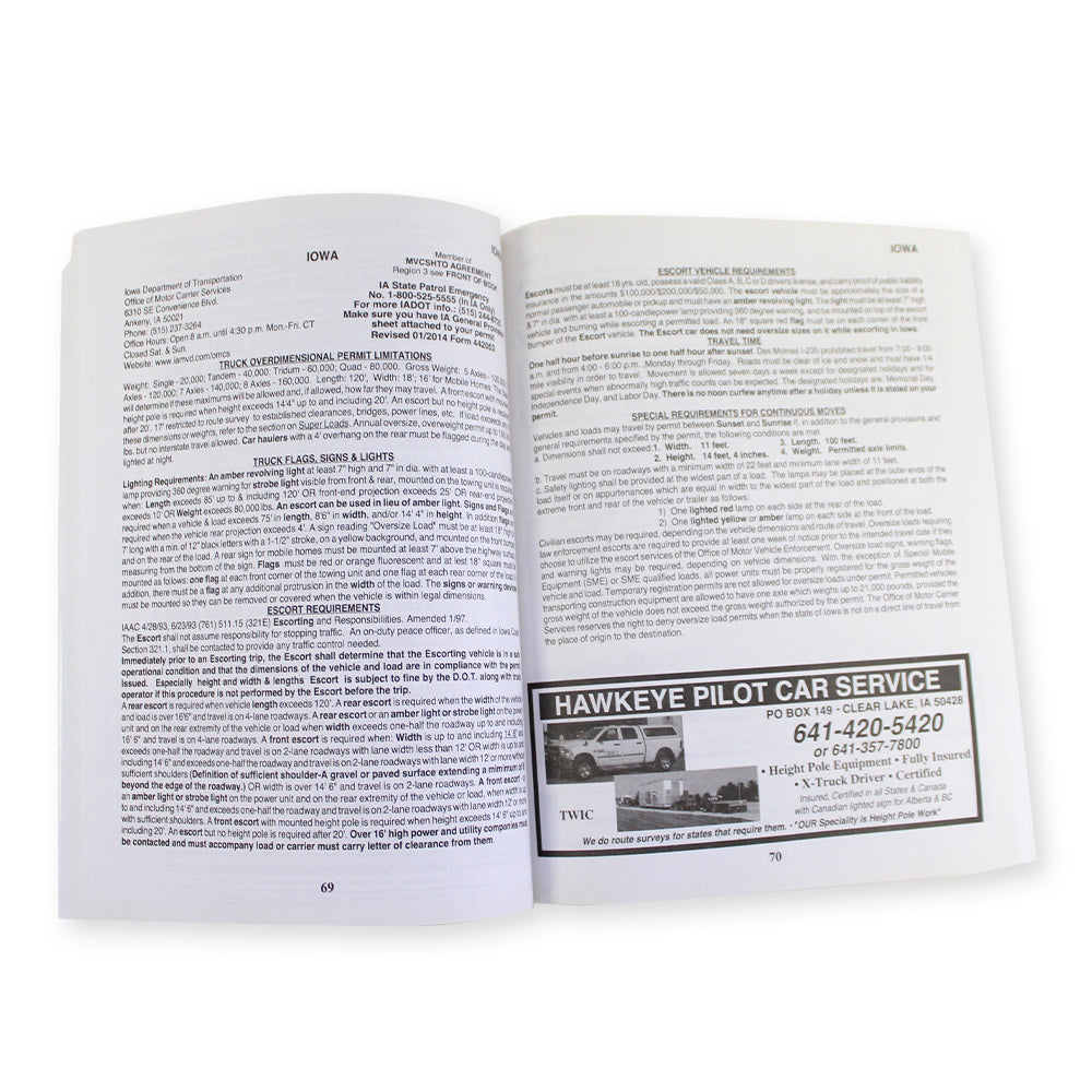 Oversized Load Regulations & Pilot Car Directory