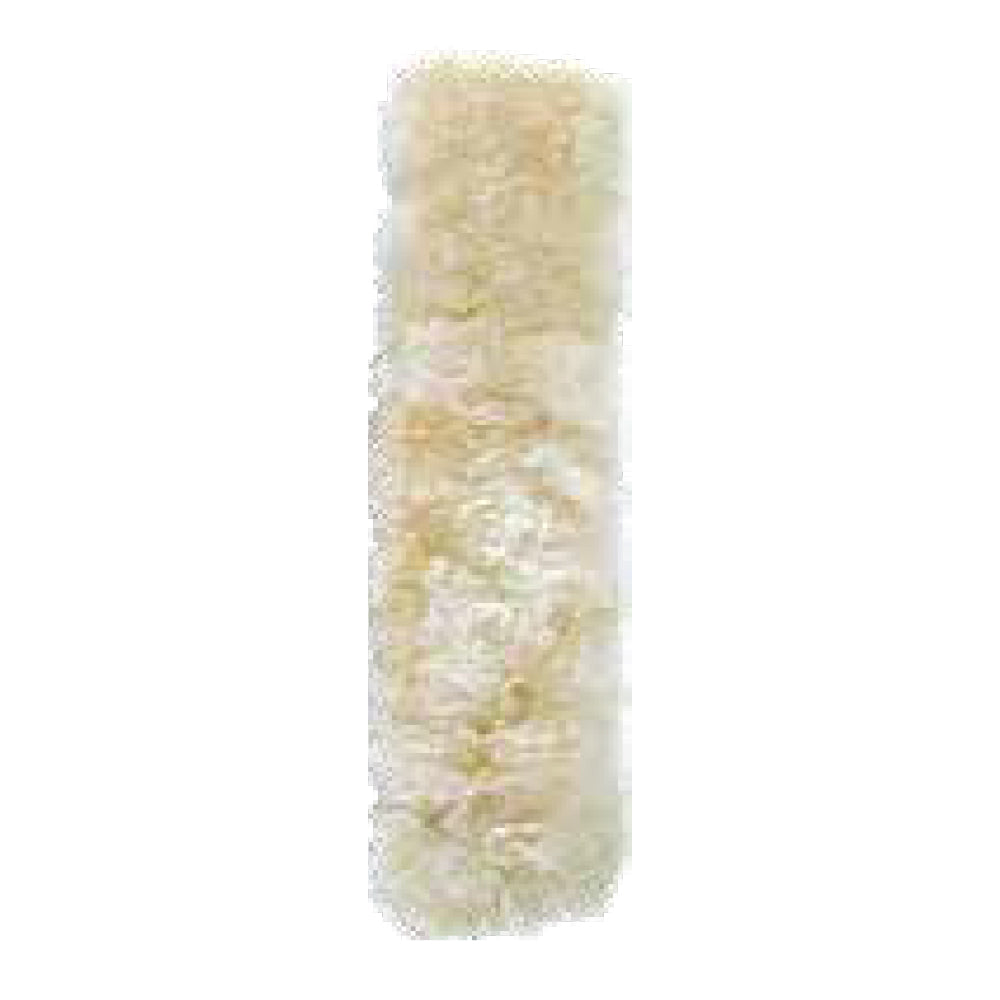 Tan Faux Fur Seat Belt Shoulder Pad