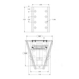 Freightliner Frame Mount Tire Chain Hanger