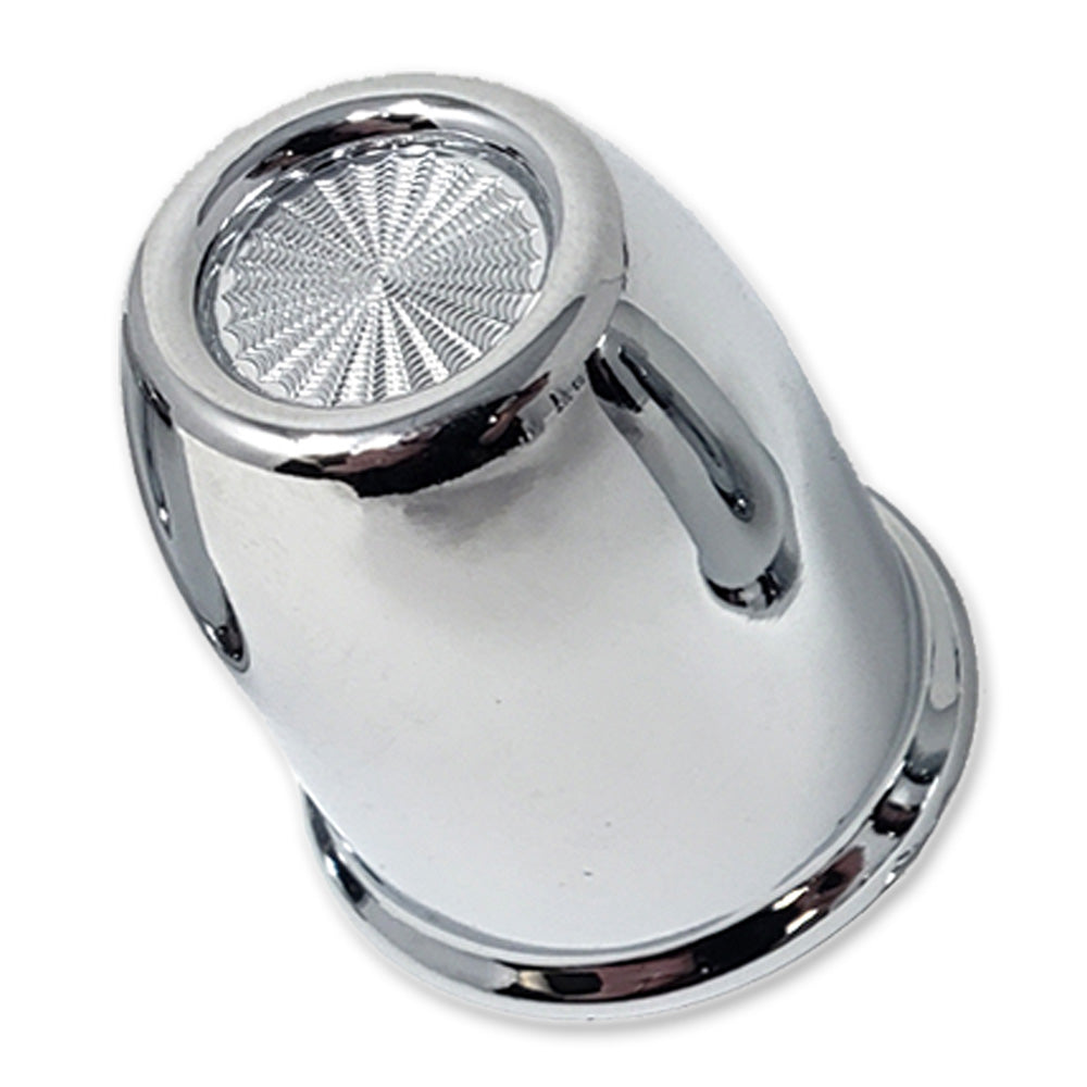 13/16" Chrome Plastic Vortex Nut Cover - Push On